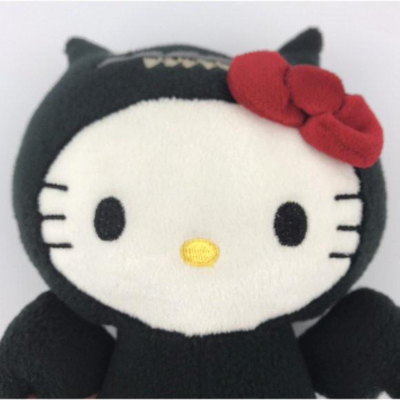 Ugly Doll Hello Kitty Ice-Bat Plush 9" Black Stuffed Animal Sanrio 2013 #4037872 - Picture 2 of 10